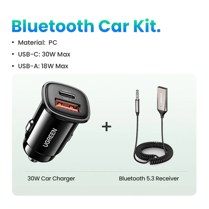 Bluetooth Aux Adapter Wireless Receiver 