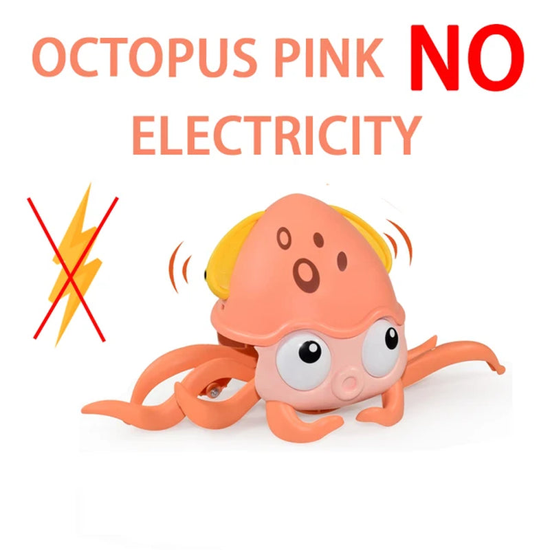 Induction Octopus Crawling Toy 