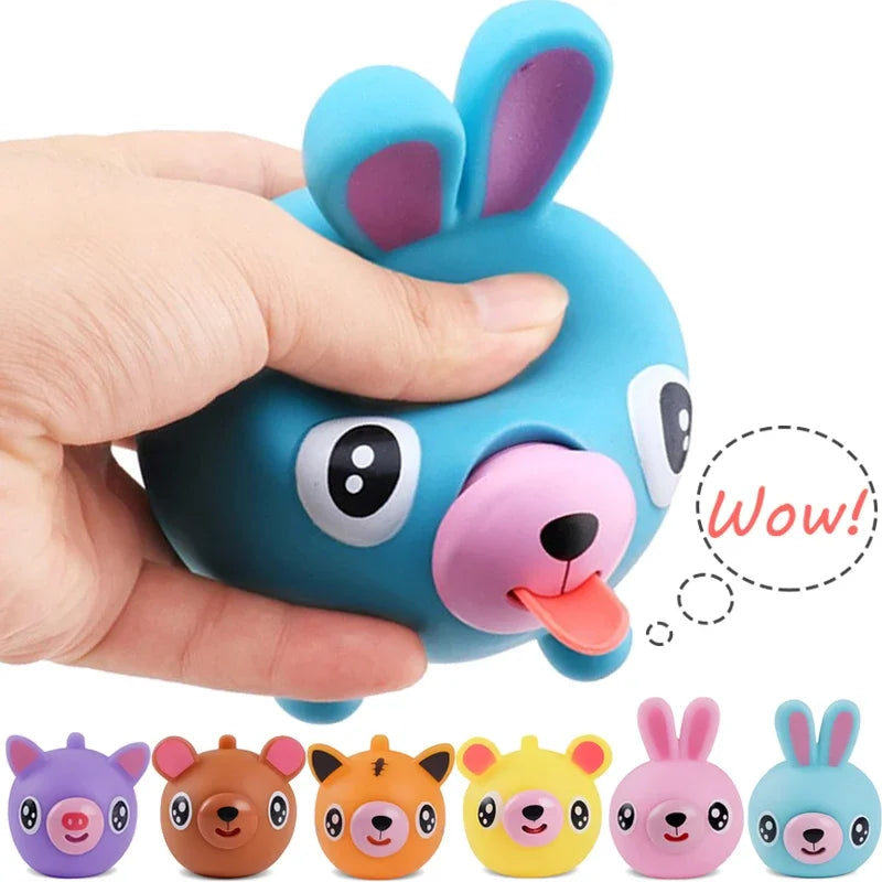 Talking Animal Stress Reliever Ball 