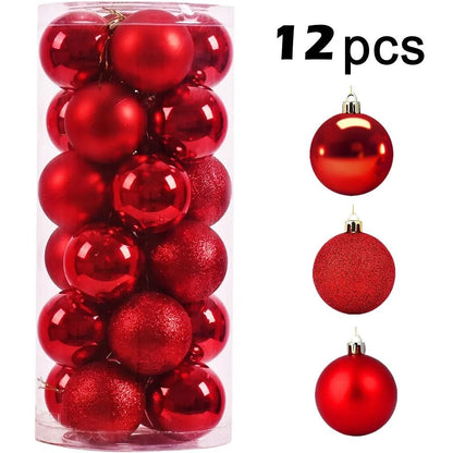 Christmas Balls Ornaments 12Pcs 