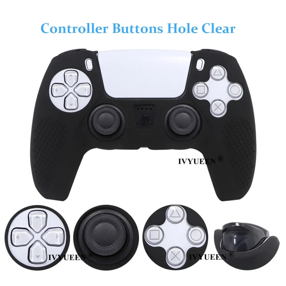 Anti-Slip Silicone Cover for Sony PS5 Controller