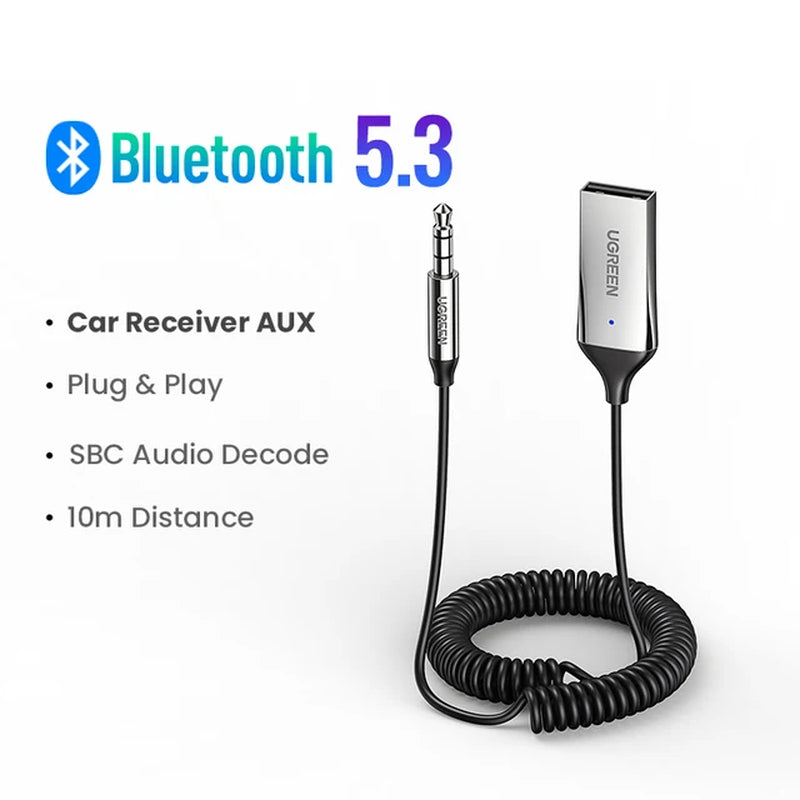 Bluetooth Aux Adapter Wireless Receiver